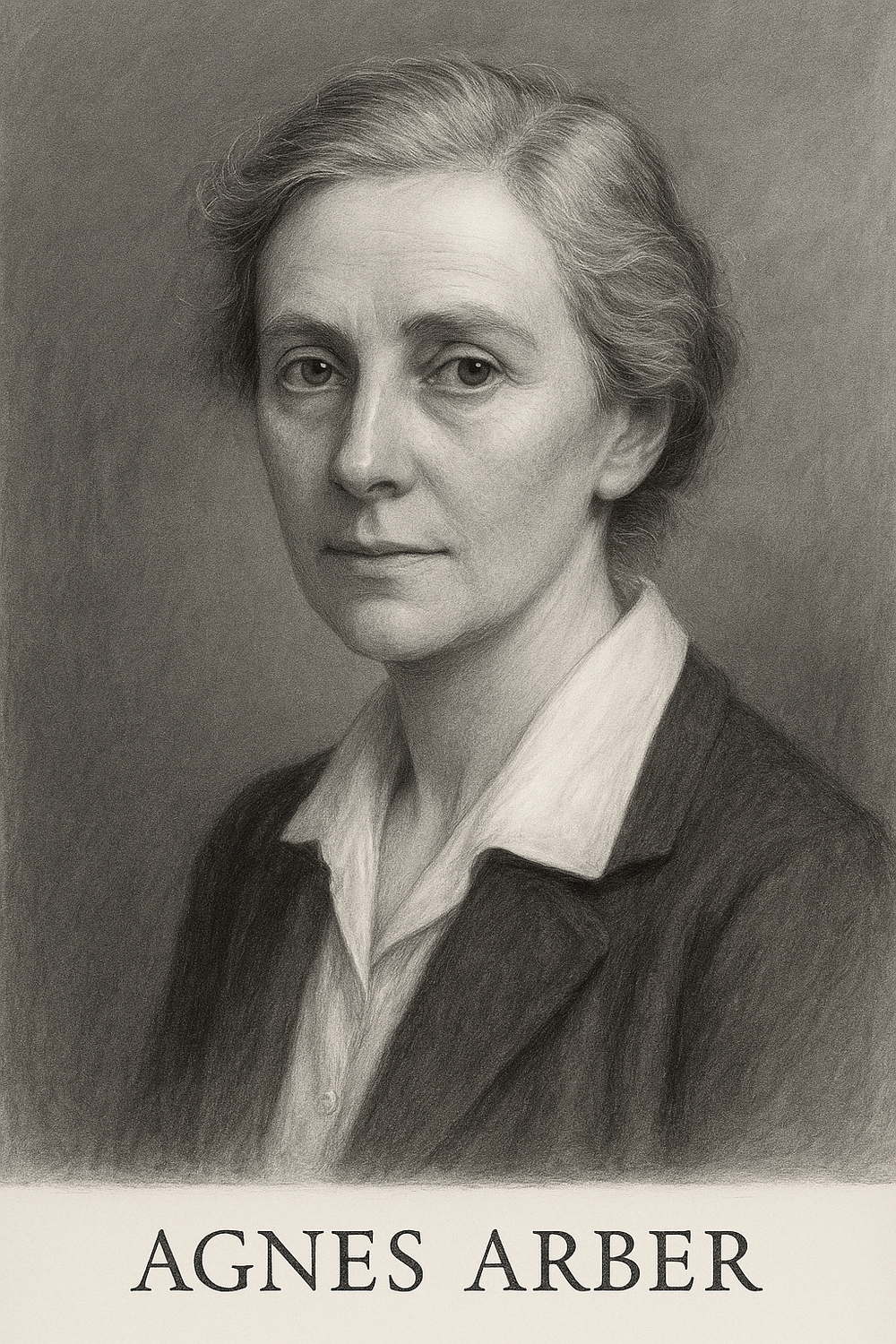 A sketch of botanist Agnes Arber