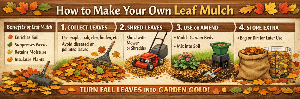 How to Make Your Own Leaf Mulch