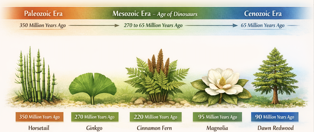 Living Fossil Evolution Timeline